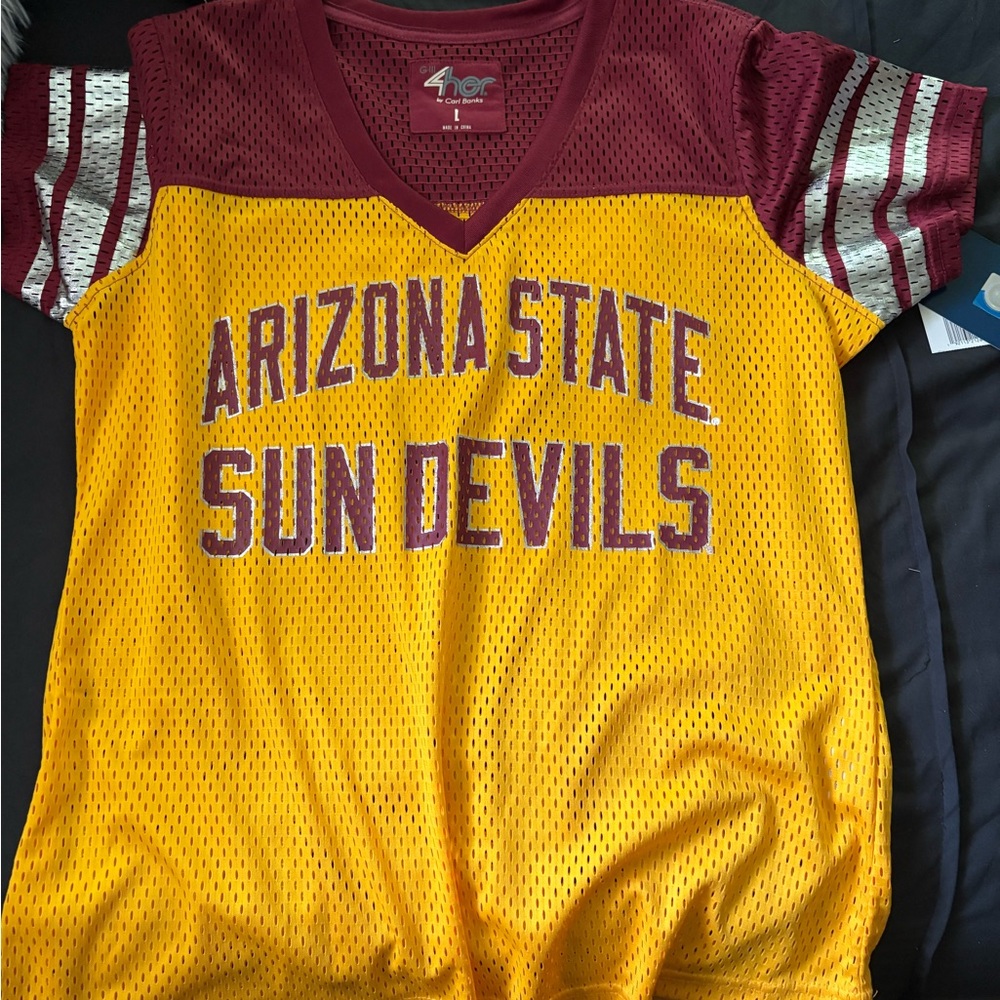 Arizona State Sun Devils Shirt - Maroon and Gold